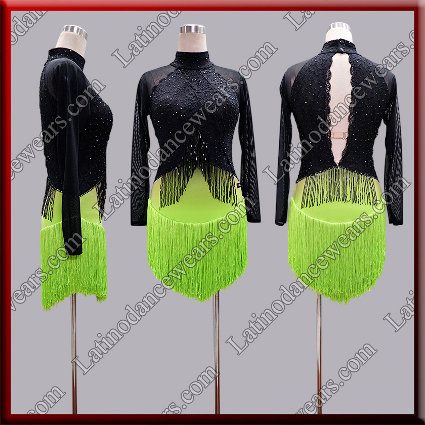 LATIN SALSA COMPETITION DRESS LDW (LT3314)
