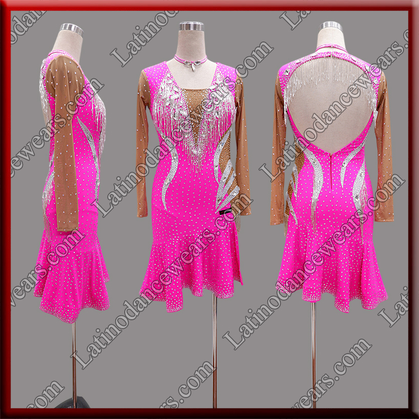 LATIN SALSA COMPETITION DRESS LDW (LT3315)