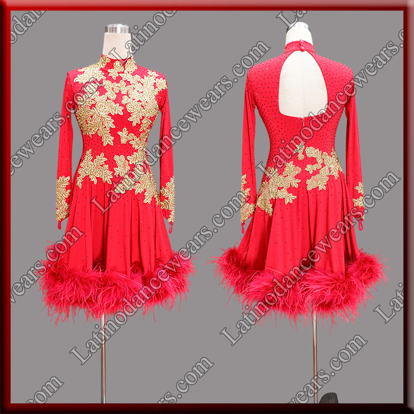 LATIN SALSA COMPETITION DRESS LDW (LT3317)