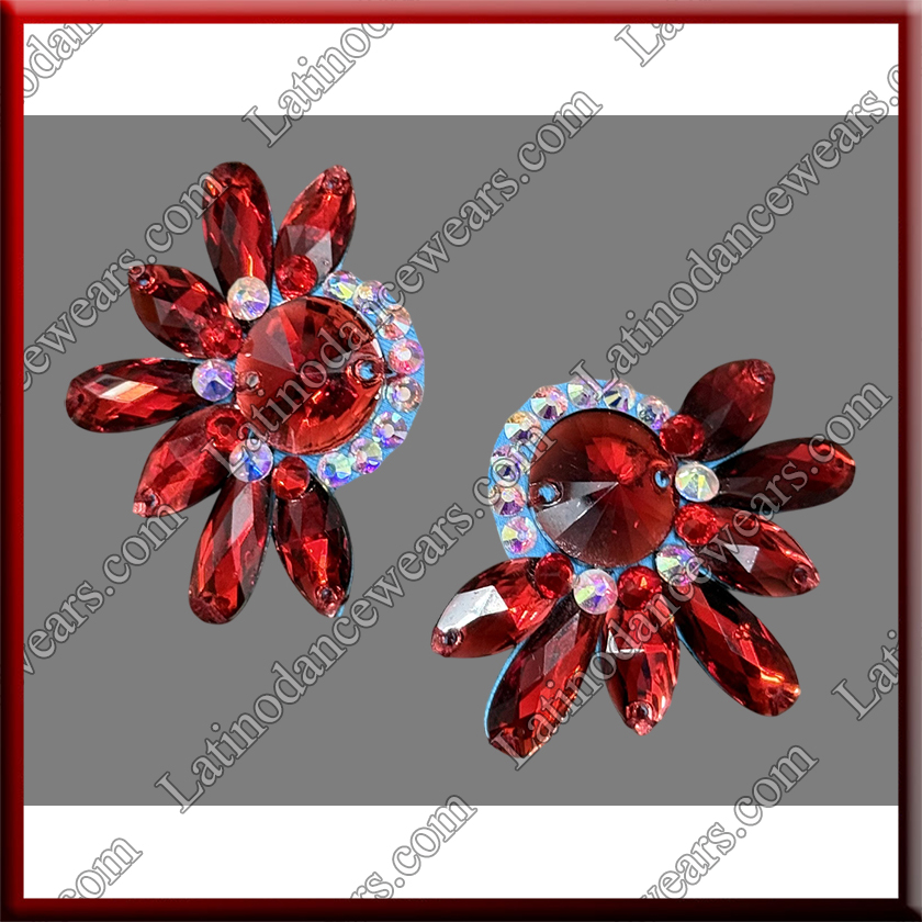 WOMAN LATIN SALSA BALLROOM EARRINGS (EA68)