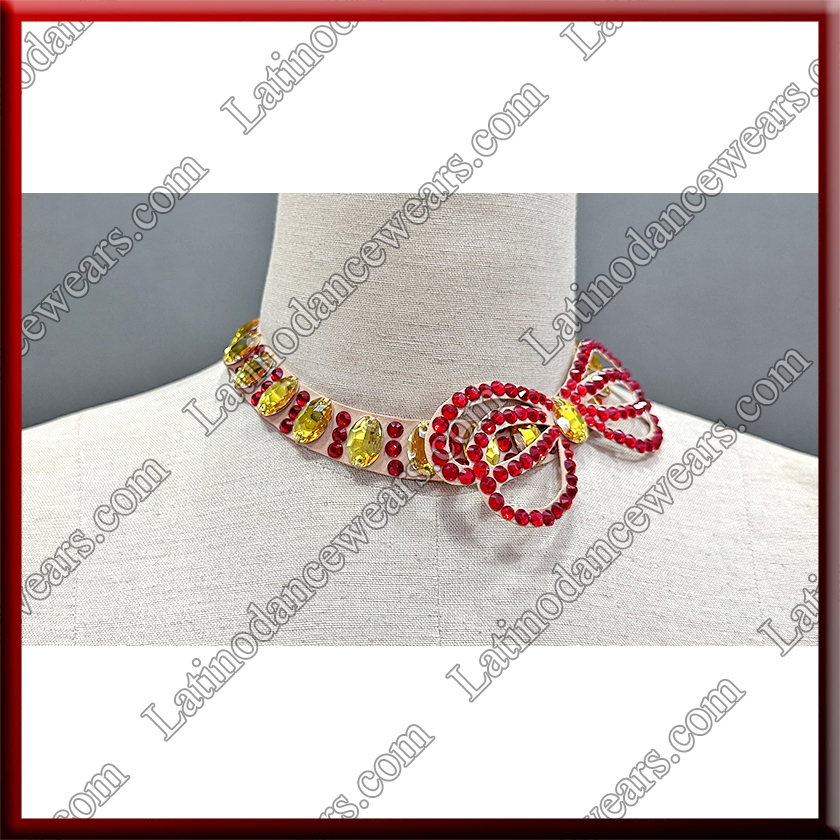 WOMAN LATIN SALSA BALLROOM NECKLACE (NEC134)