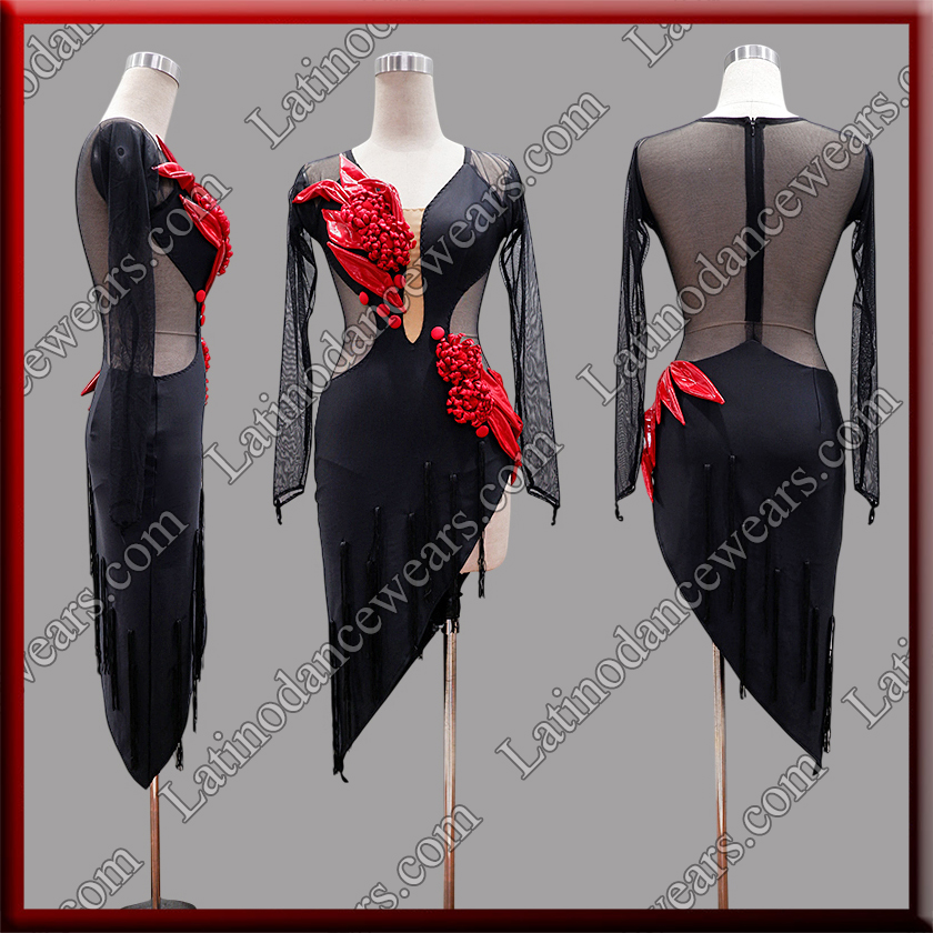 LATIN SALSA COMPETITION DRESS LDW (LT2222)