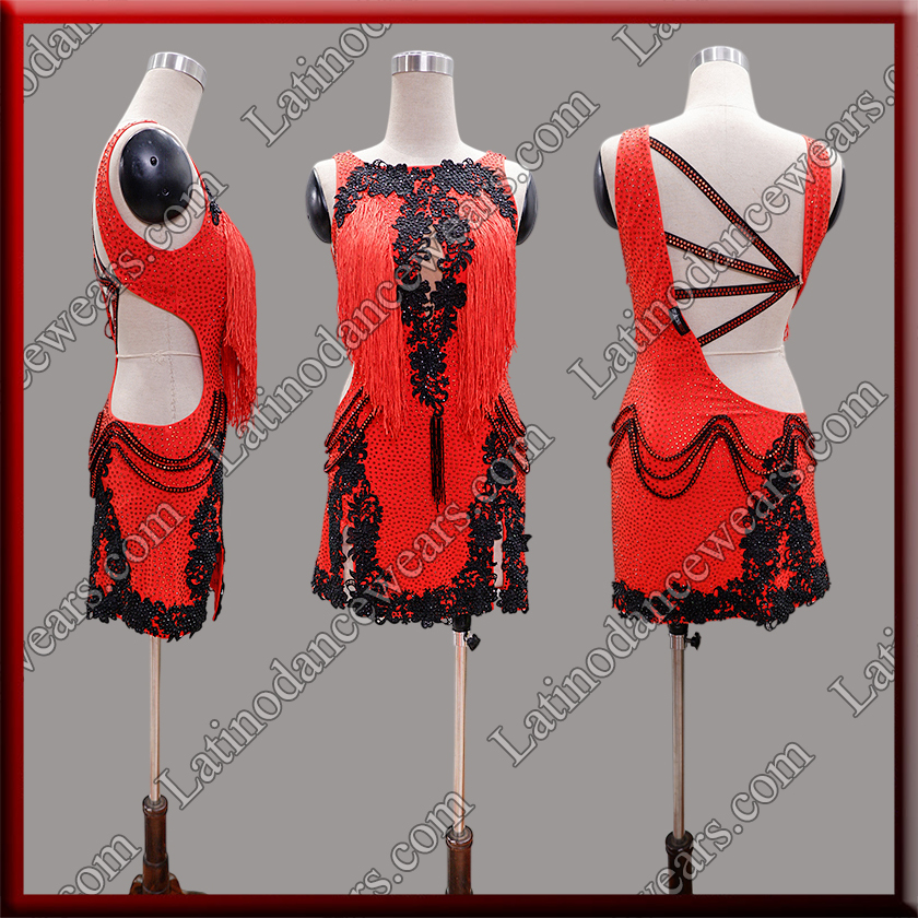 LATIN SALSA COMPETITION DRESS LDW (LS534)