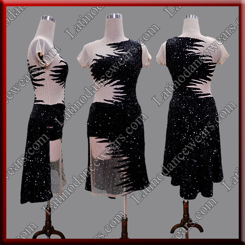 LATIN SALSA COMPETITION DRESS LDW (LT3321)