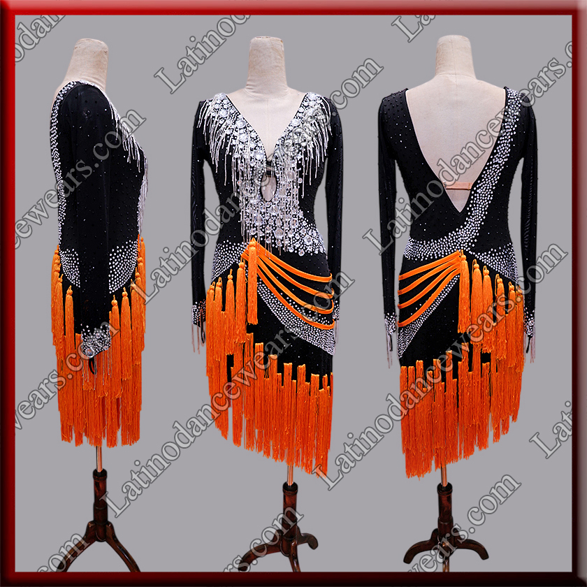 LATIN SALSA COMPETITION DRESS LDW (LT3322)