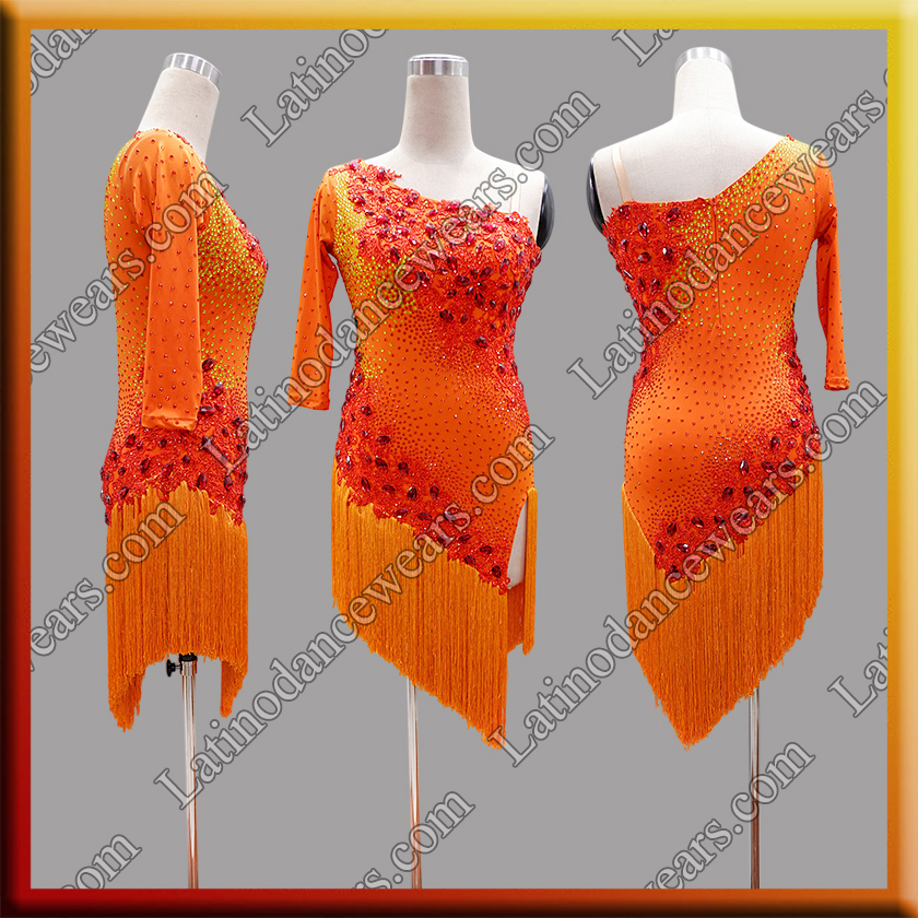 LATIN SALSA COMPETITION DRESS LDW (LT3326)