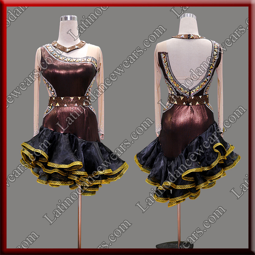 LATIN SALSA COMPETITION DRESS LDW (LT3661)