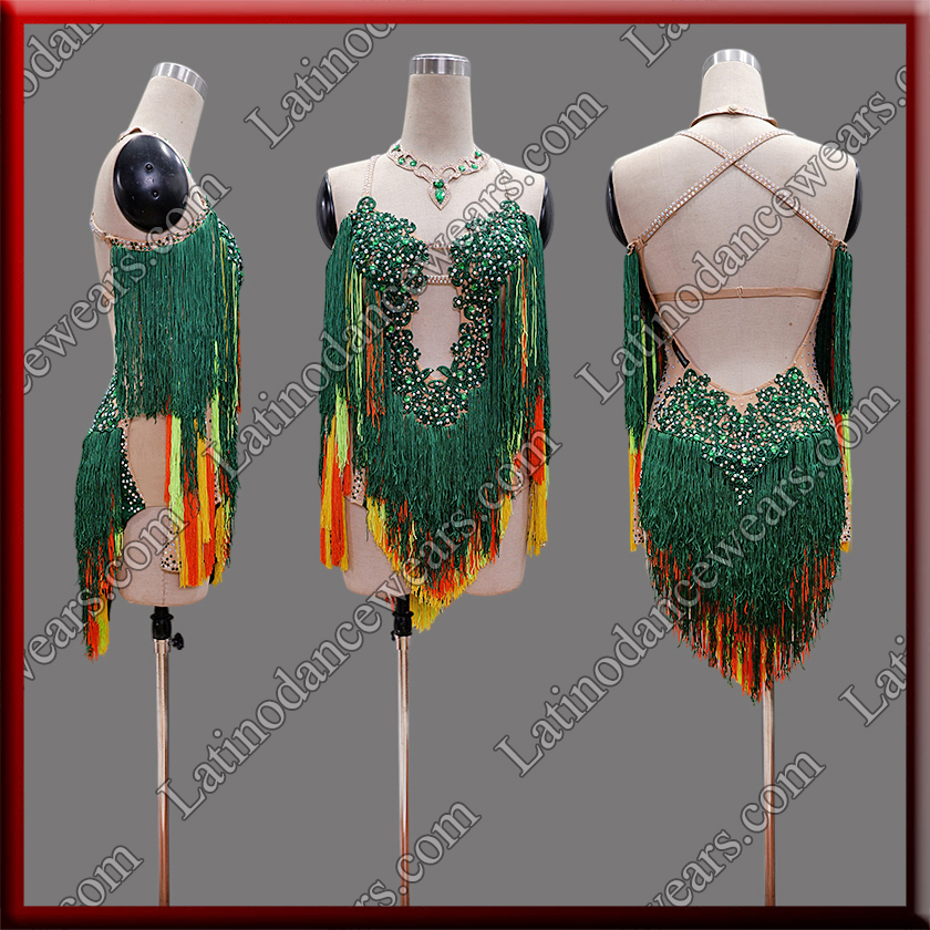 LATIN SALSA COMPETITION DRESS LDW (LT3663)