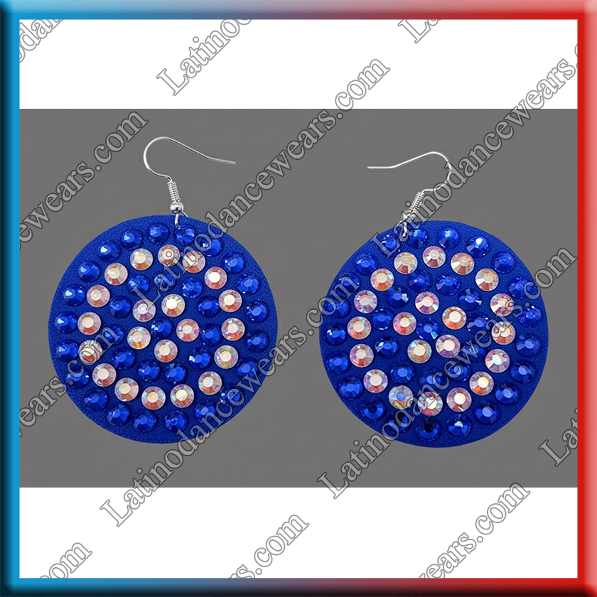 WOMAN LATIN SALSA BALLROOM EARRINGS (EA71)