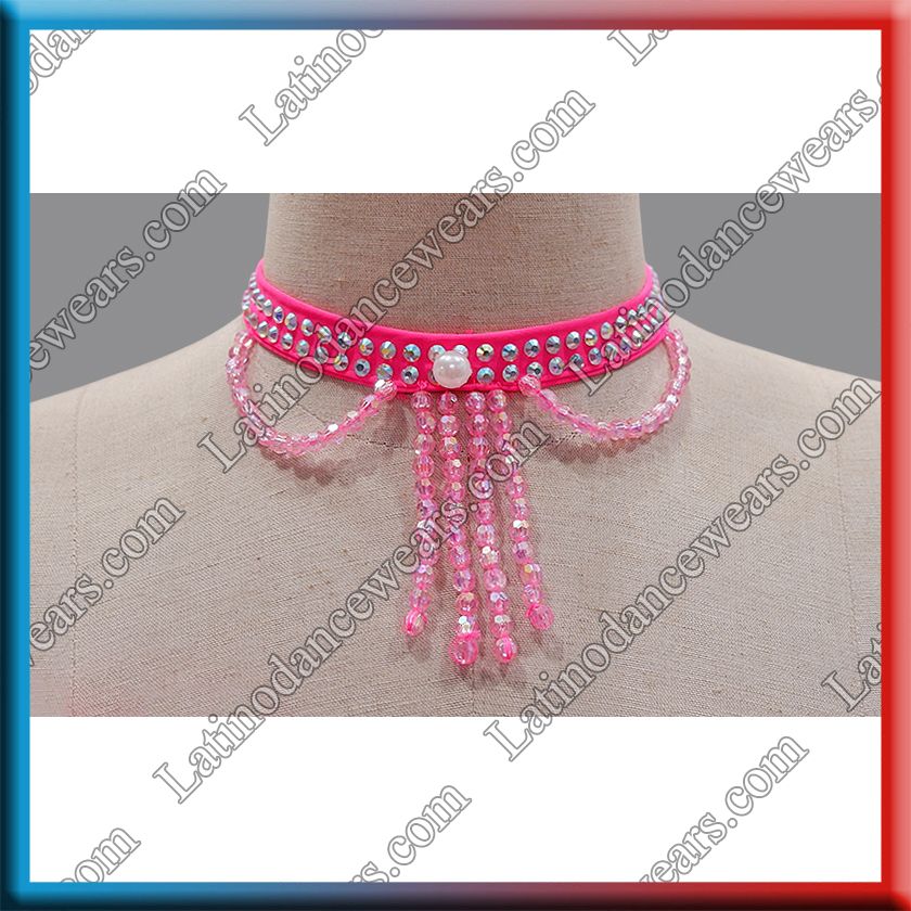 WOMAN LATIN SALSA BALLROOM NECKLACE (NEC137)