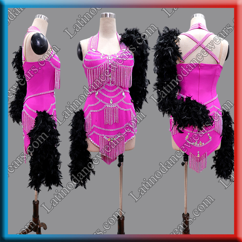 LATIN SALSA COMPETITION DRESS LDW (LT1754C)