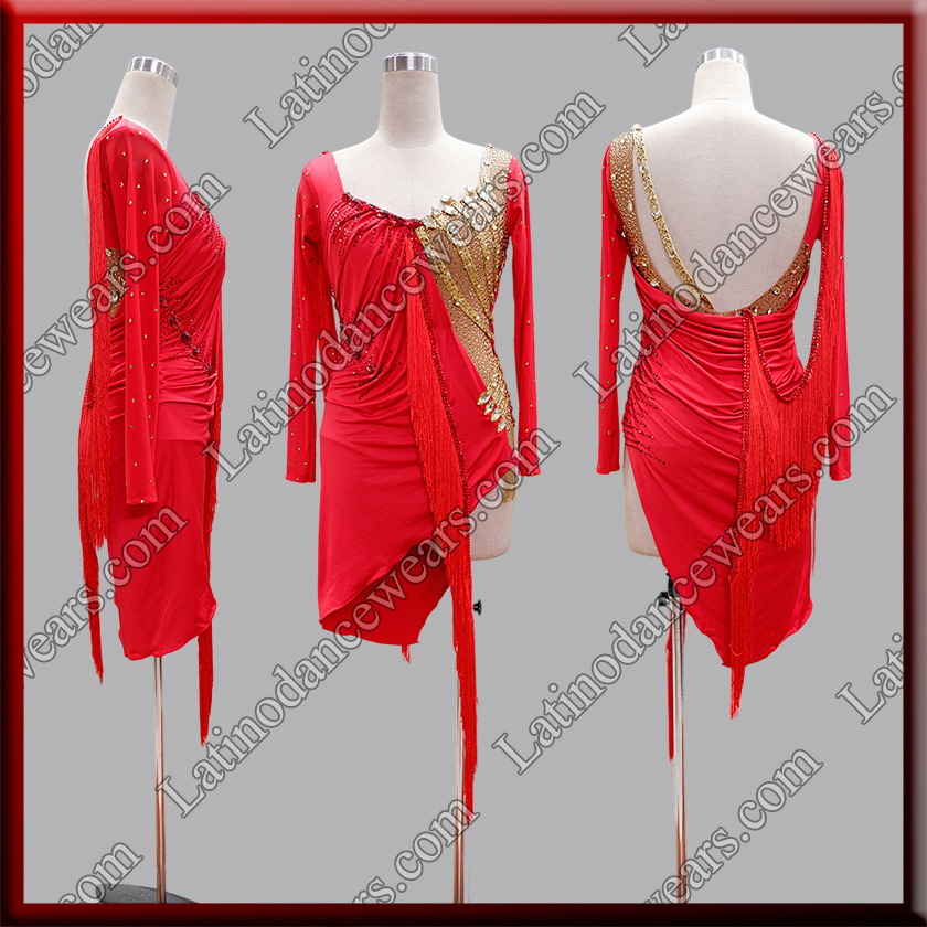 LATIN SALSA COMPETITION DRESS LDW (LT3329)