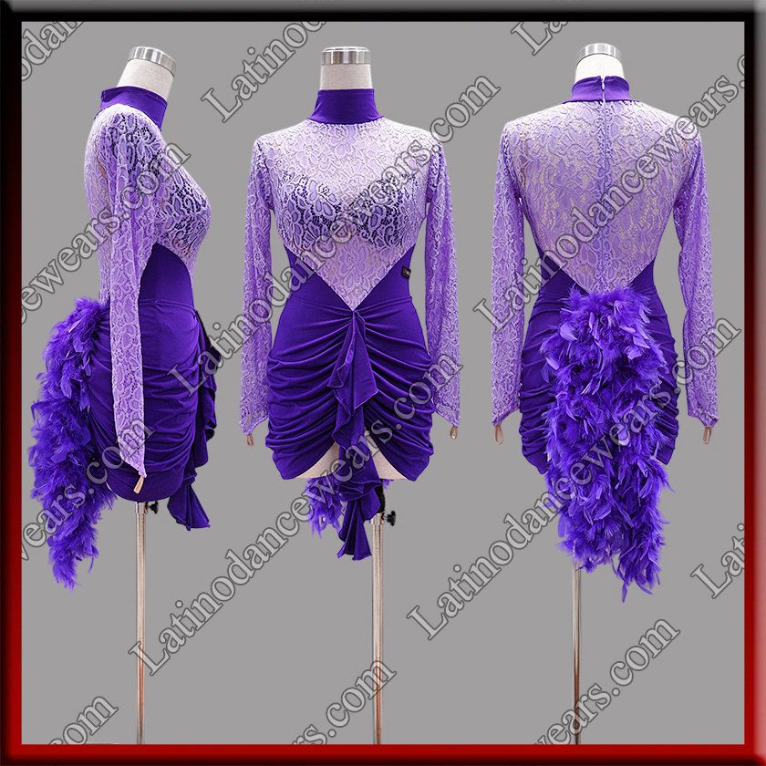 LATIN SALSA COMPETITION DRESS LDW (LT3331)
