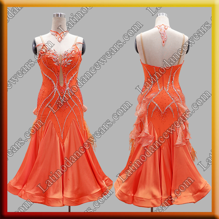 BALLROOM COMPETITION DRESS LDW (ST497)