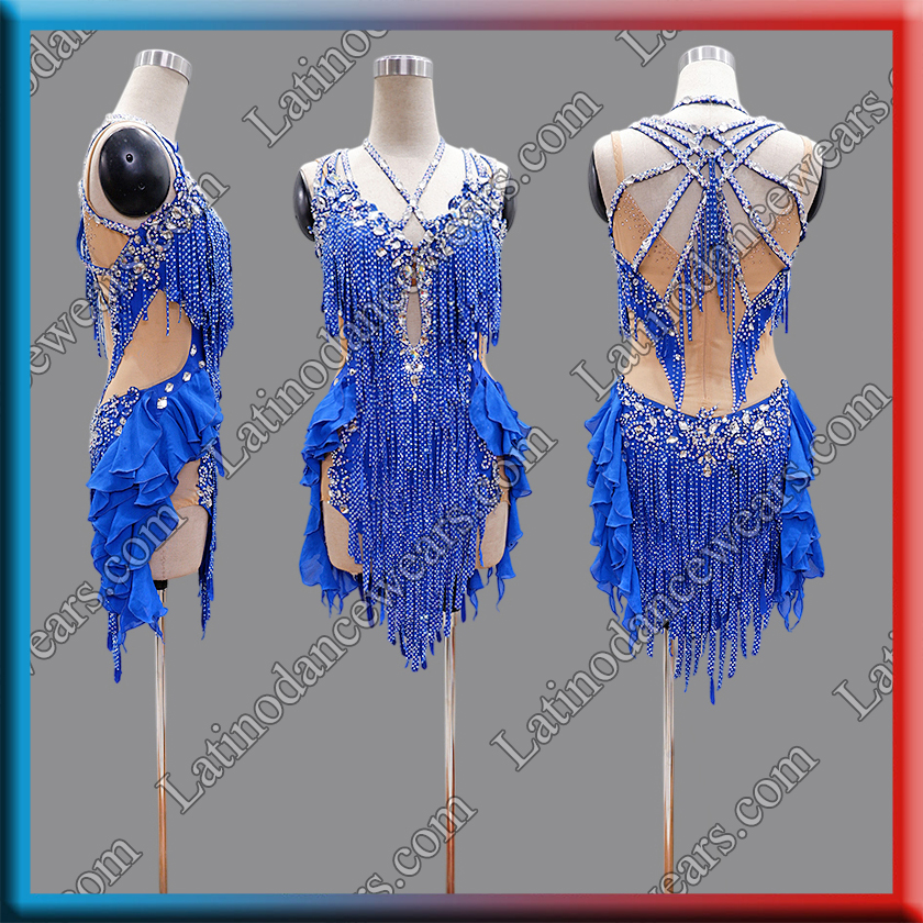 LATIN SALSA COMPETITION DRESS LDW (LT2227)