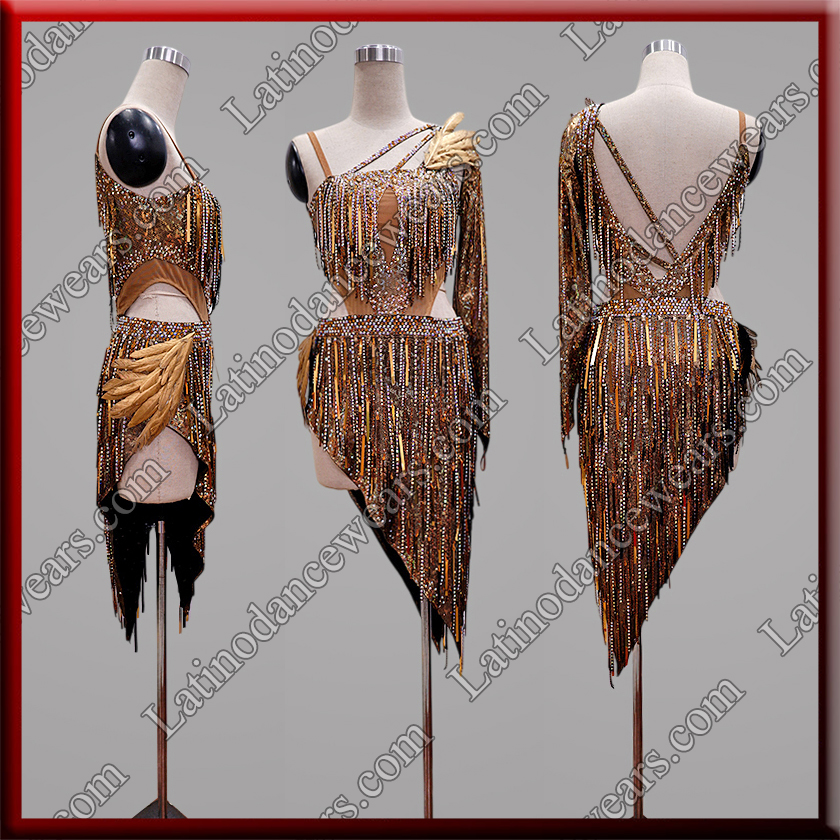 LATIN SALSA COMPETITION DRESS LDW (LT2229)