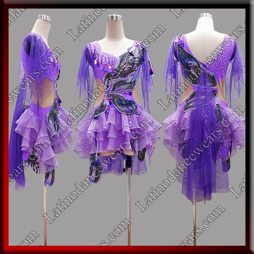 LATIN SALSA COMPETITION DRESS LDW (LT2231)