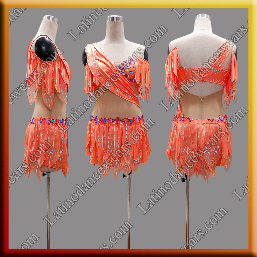 LATIN SALSA COMPETITION DRESS LDW (LT2233)