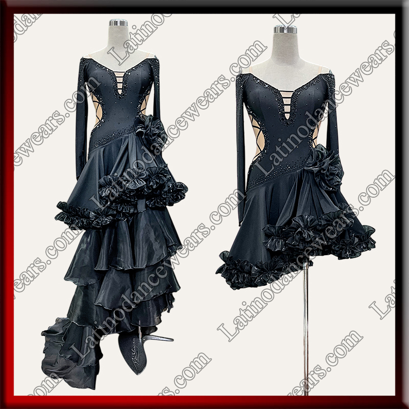 BALLROOM LATIN COMPETITION 2 IN 1 DRESS LDW (LT2241)
