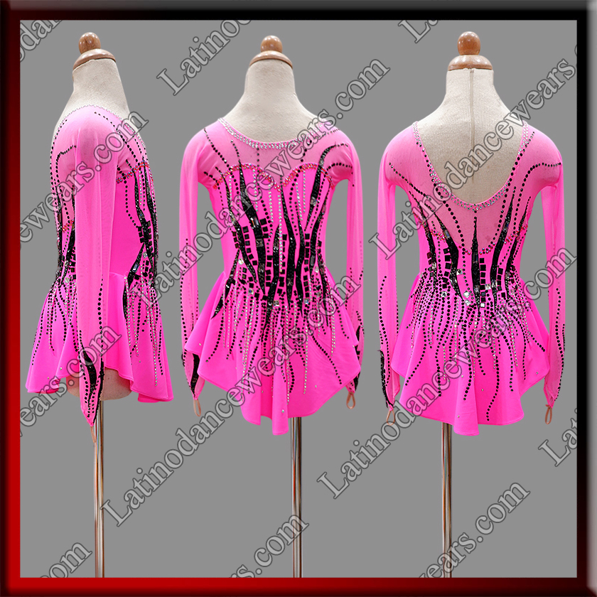 JUNIOR LATIN SALSA COMPETITION DRESS LDW (LK131)
