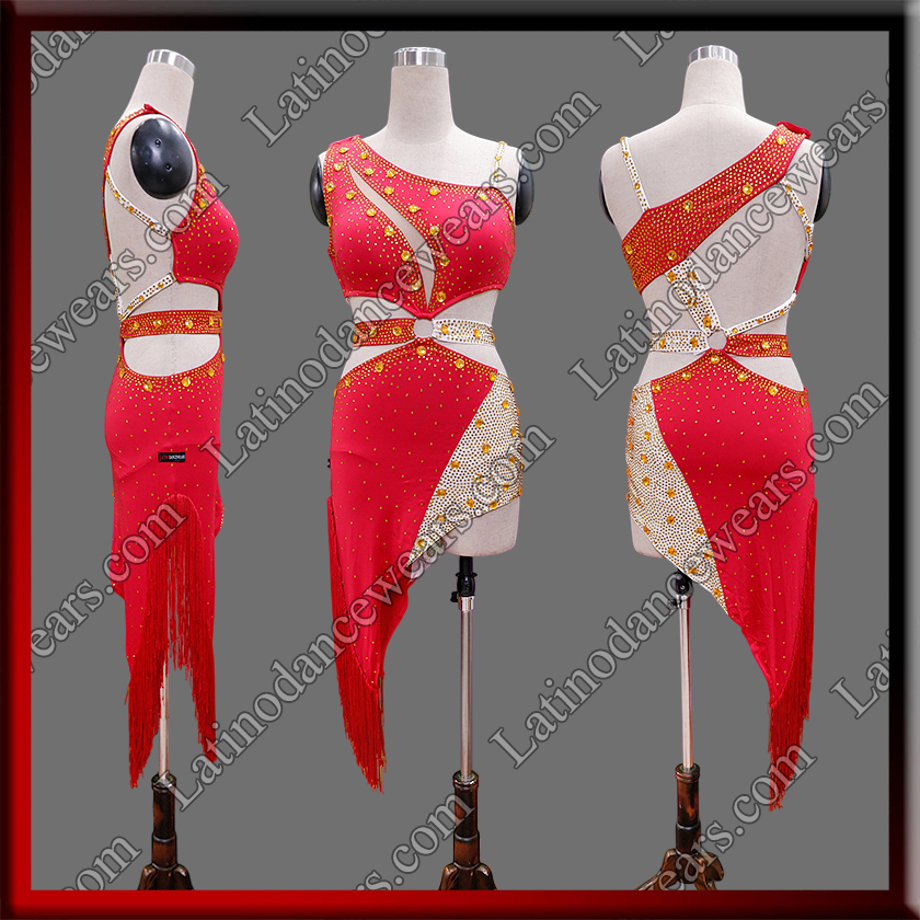 LATIN SALSA COMPETITION DRESS LDW (LT3335)