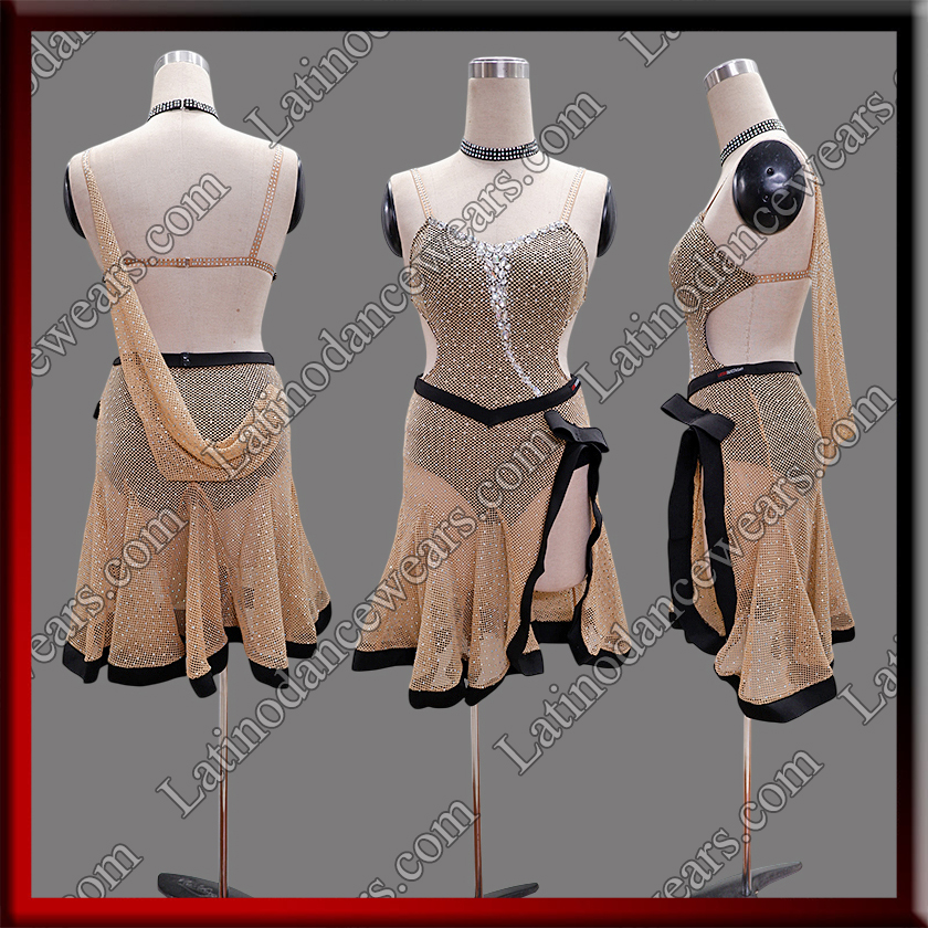 LATIN SALSA COMPETITION DRESS LDW (LT3336)