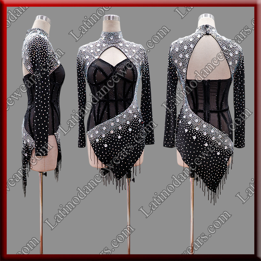 LATIN SALSA COMPETITION DRESS LDW (LT3337)