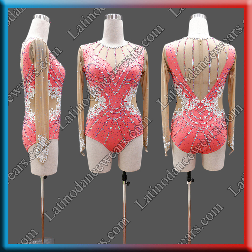 LATIN SALSA COMPETITION BODYSUIT LDW (LT3341)