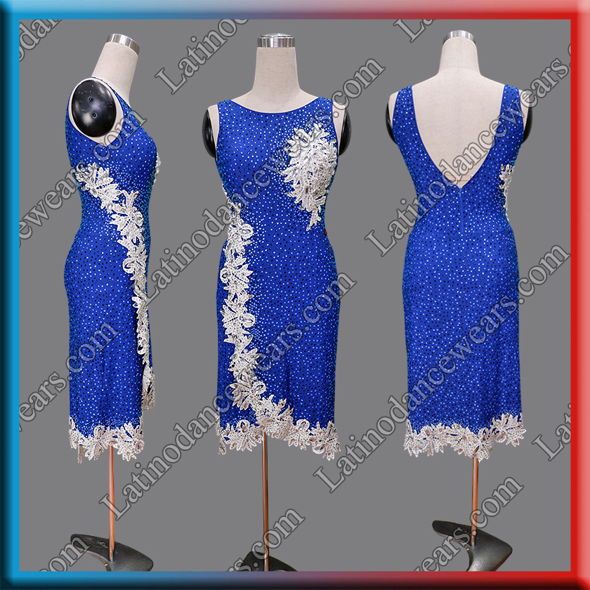 LATIN SALSA COMPETITION DRESS LDW (LT3668)