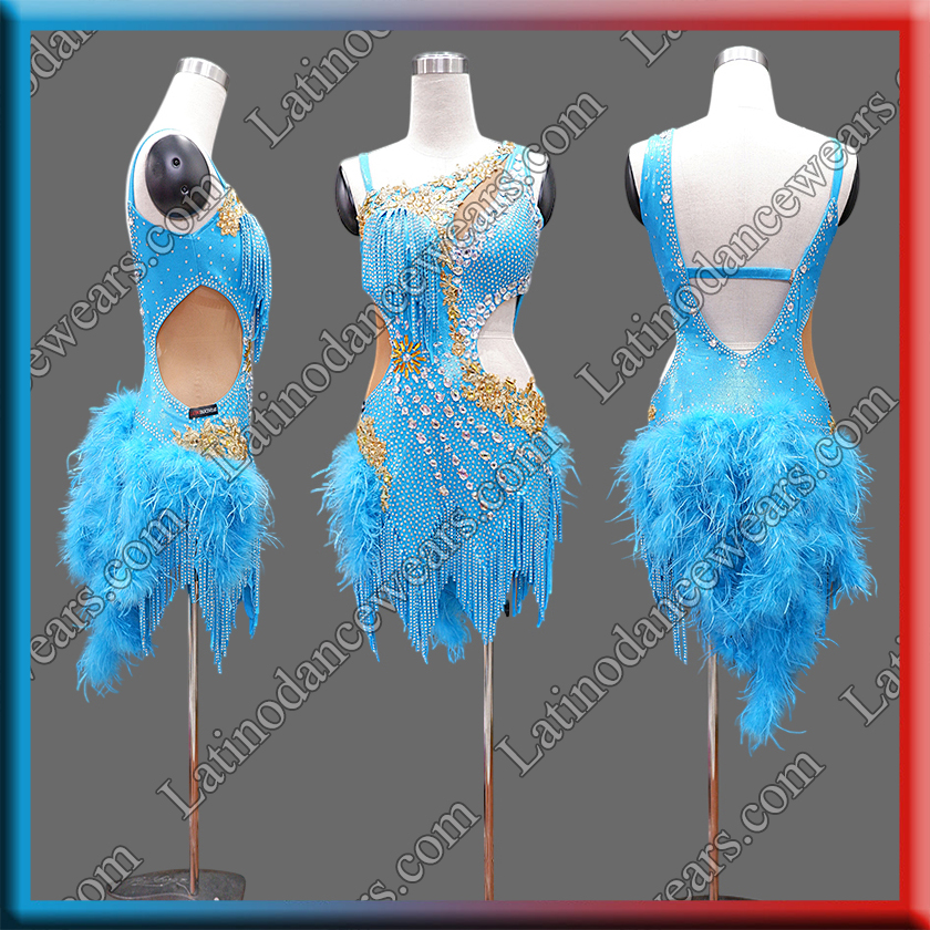 LATIN SALSA COMPETITION DRESS LDW (LT2183A)