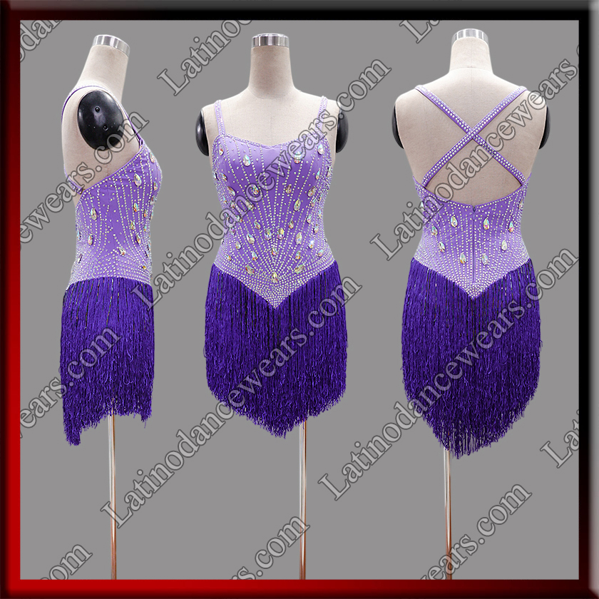 LATIN SALSA COMPETITION DRESS LDW (LT3655A)