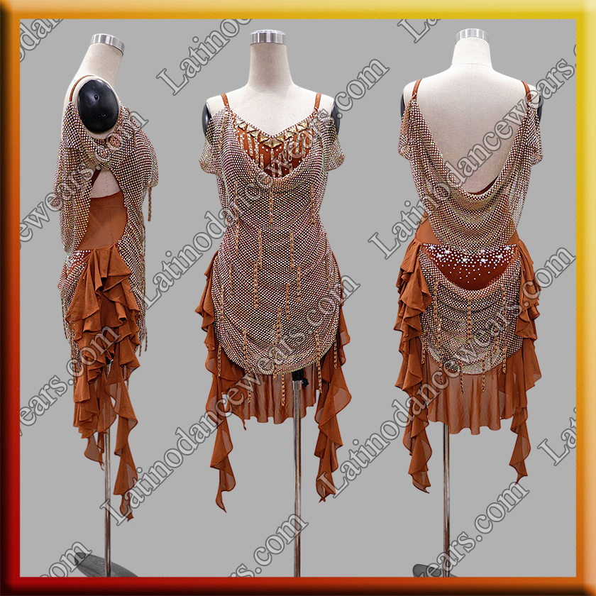 LATIN SALSA COMPETITION DRESS LDW (LT2254)