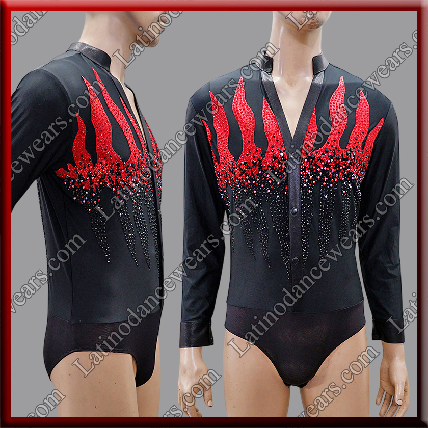 MAN LATIN SALSA SHIRT LDW (B572)