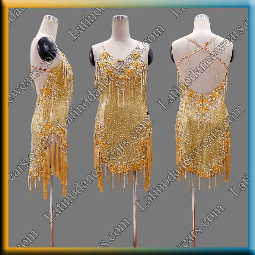 LATIN SALSA COMPETITION DRESS LDW (LT3670)