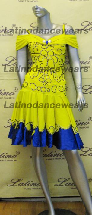LATIN SALSA COMPETITION DRESS LDW (LT694)