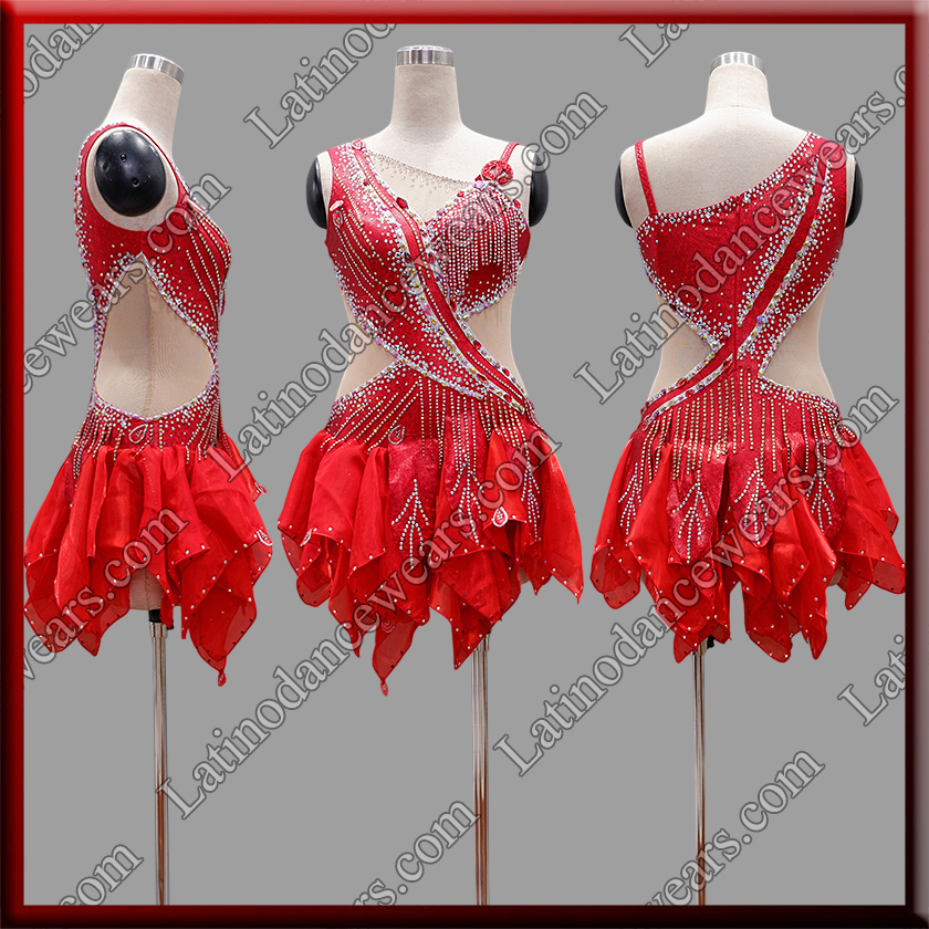 LATIN SALSA COMPETITION DRESS LDW (LT2261)