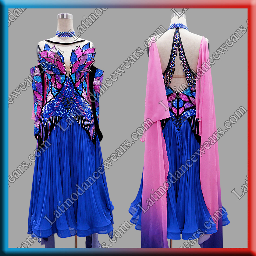 BALLROOM COMPETITION DRESS LDW (ST1117)