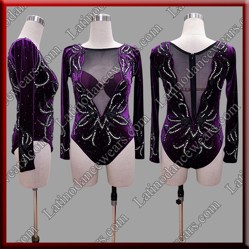 LATIN SALSA COMPETITION BODYSUIT LDW (VL820)