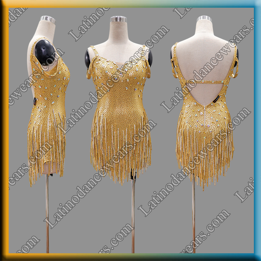 LATIN SALSA COMPETITION DRESS LDW (LT3345)