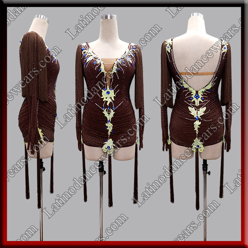 LATIN SALSA COMPETITION DRESS LDW (LT3351)