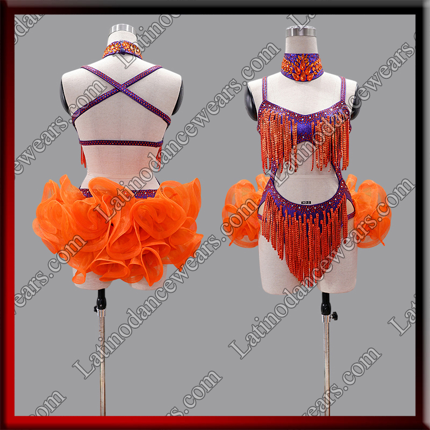 LATIN SALSA COMPETITION DRESS LDW (LT3675)