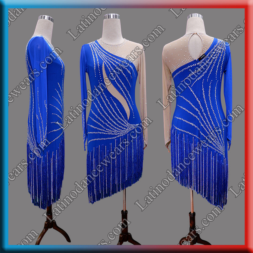 LATIN SALSA COMPETITION DRESS LDW (LS545)