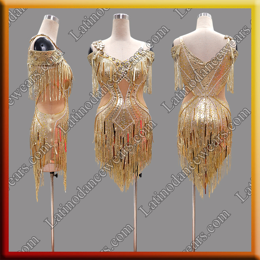 LATIN SALSA COMPETITION DRESS LDW (LT2264)