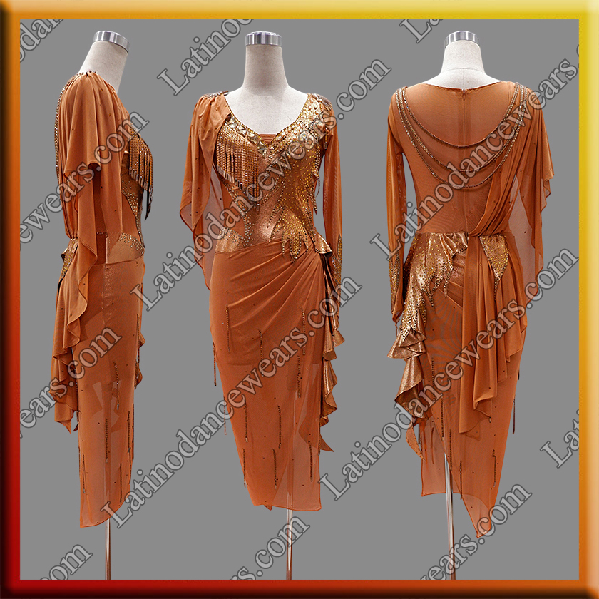 LATIN SALSA COMPETITION DRESS LDW (LT2266)
