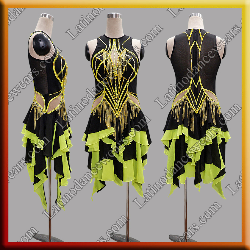 LATIN SALSA COMPETITION DRESS LDW (LT2268)