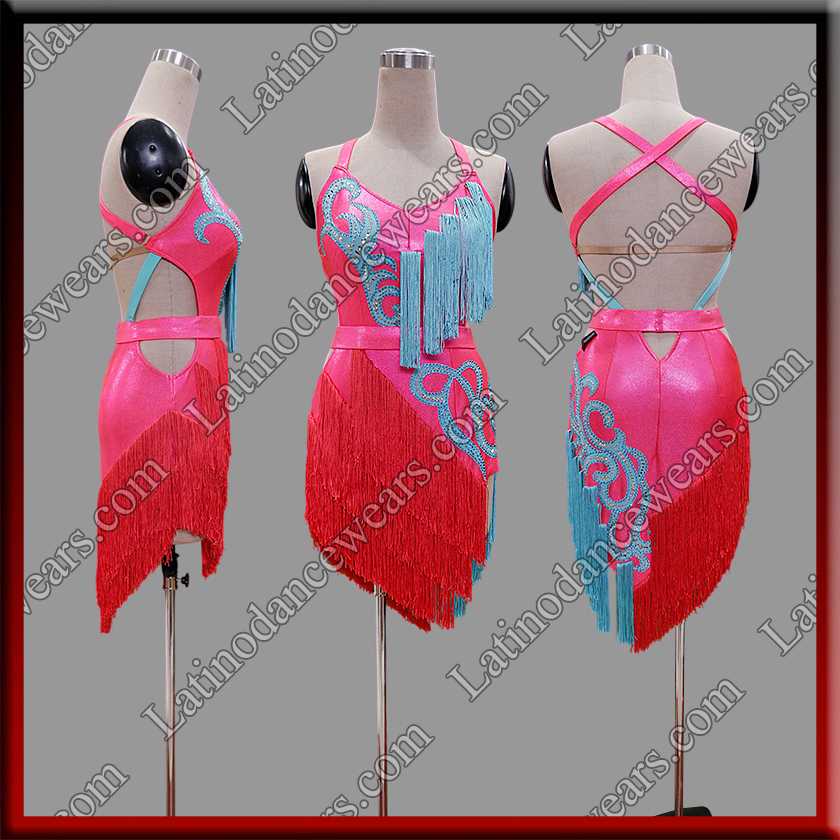 LATIN SALSA COMPETITION DRESS LDW (LTLK108)