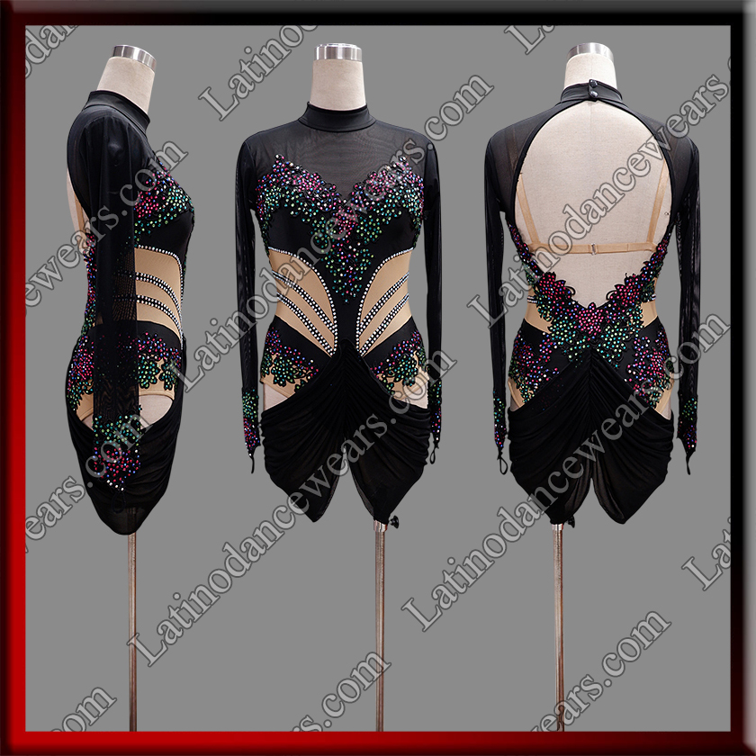 LATIN SALSA COMPETITION DRESS LDW (LT3352)