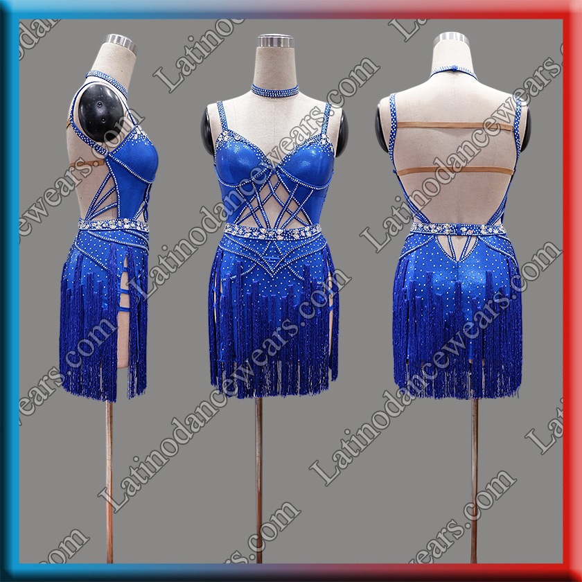 LATIN SALSA COMPETITION DRESS LDW (LT3353)