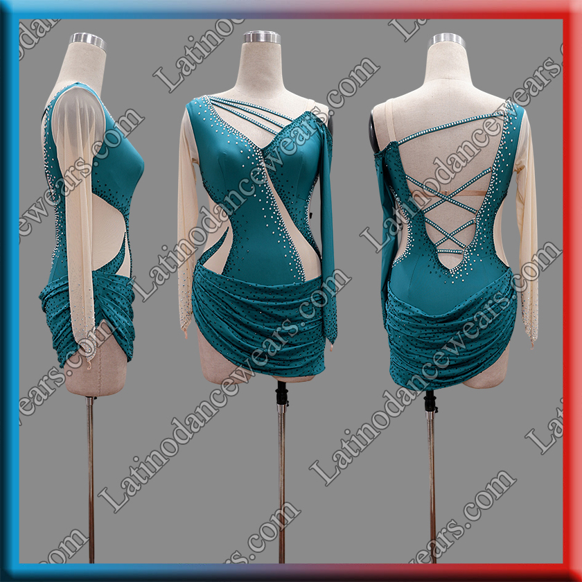 LATIN SALSA COMPETITION DRESS LDW (LT5002)
