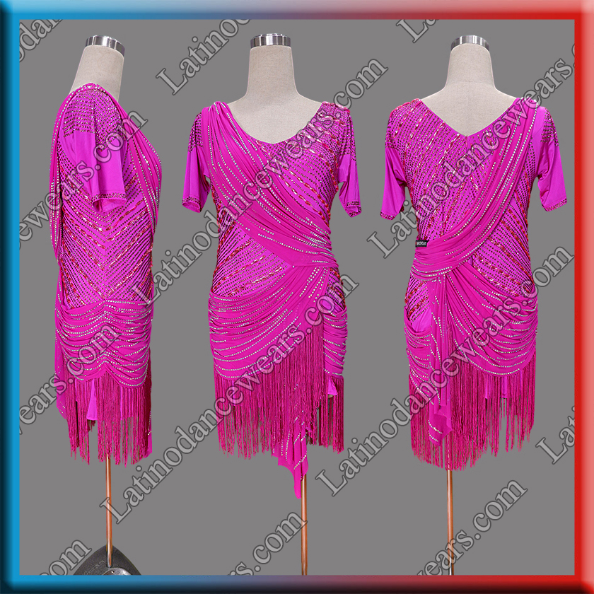 LATIN SALSA COMPETITION DRESS LDW (VL821)